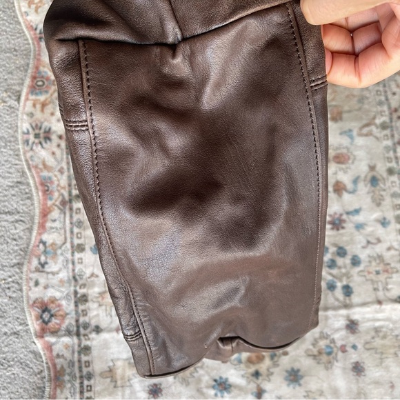 Longchamp Dark Brown LePliage Cuir Leather Tote - Picture 9 of 15